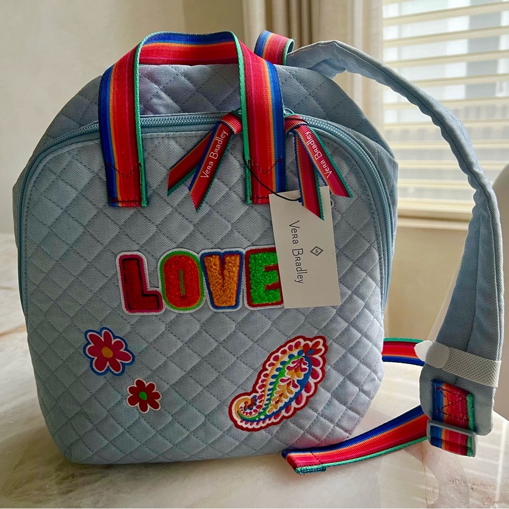 💘VERA BRADLEY NWT Colorful Love Backpack 💫